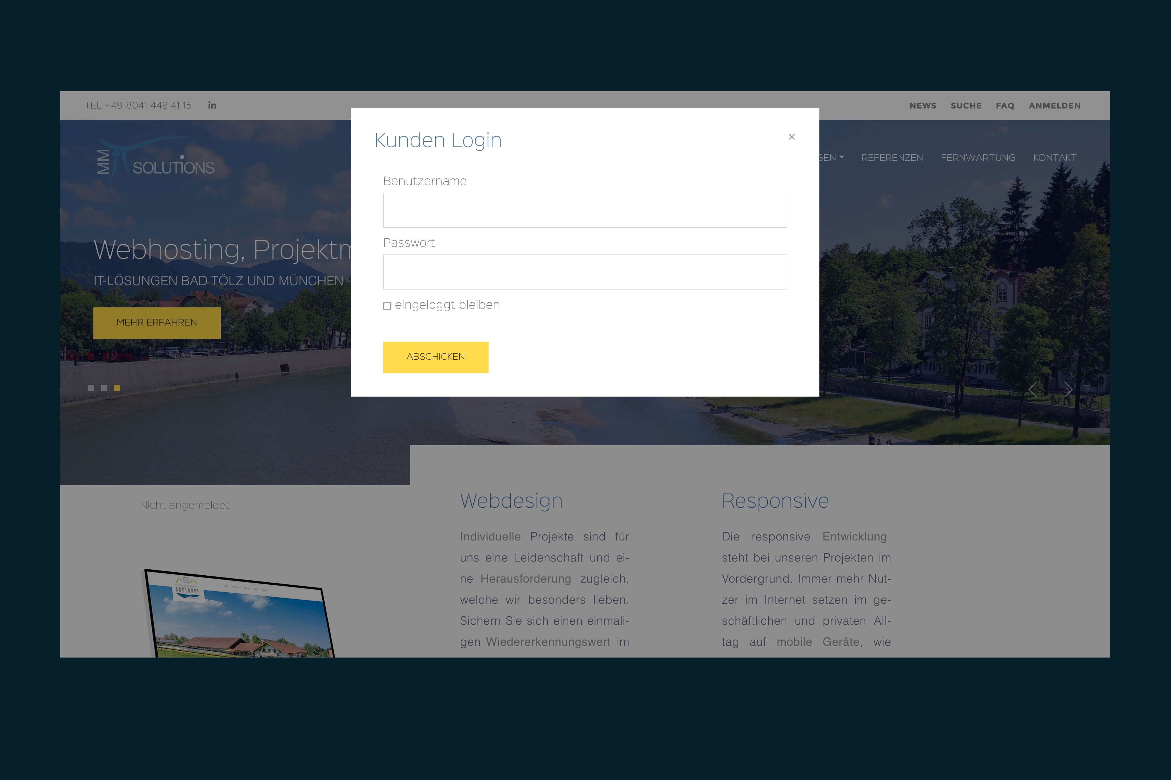 Desktop Login